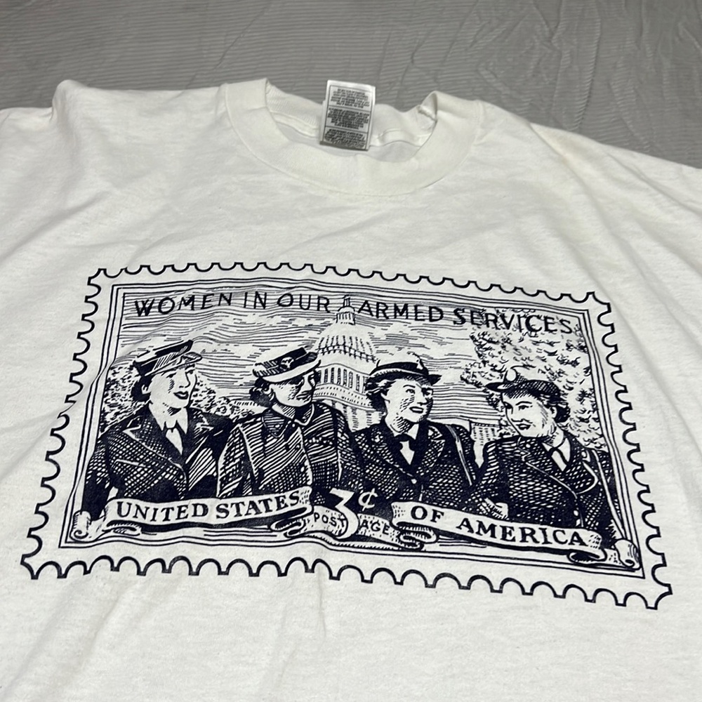 Vintage women armed services shirt